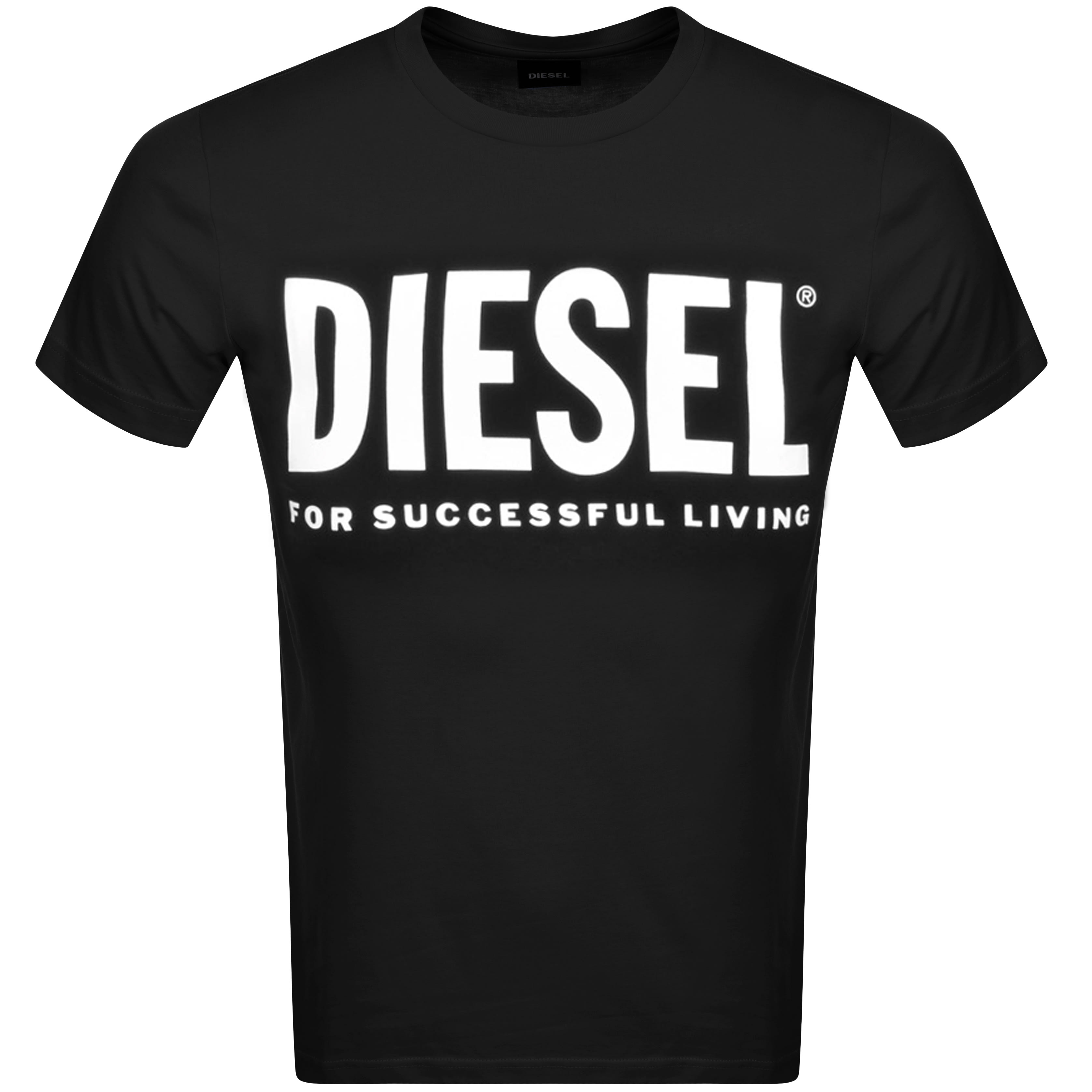 Alternative Image for ProductDiesel T Diego Short Sleeved T Shirt Black1